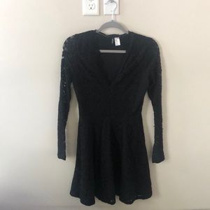 Black Lace H&M Dress